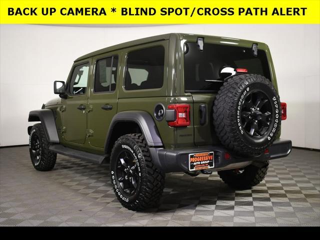 used 2021 Jeep Wrangler car, priced at $31,550