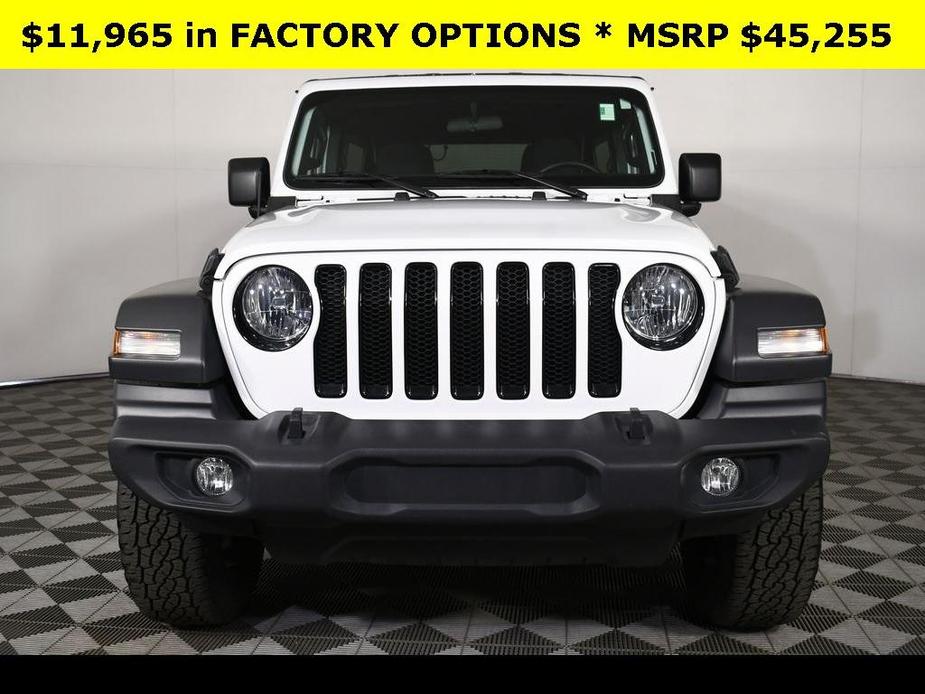used 2020 Jeep Wrangler Unlimited car, priced at $35,051