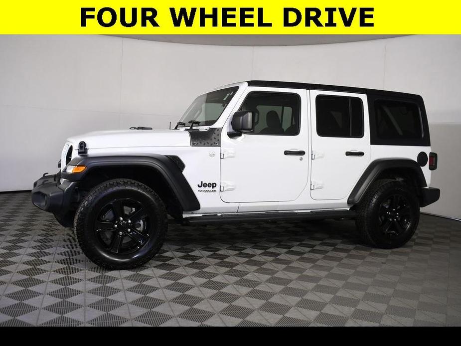 used 2020 Jeep Wrangler Unlimited car, priced at $35,051