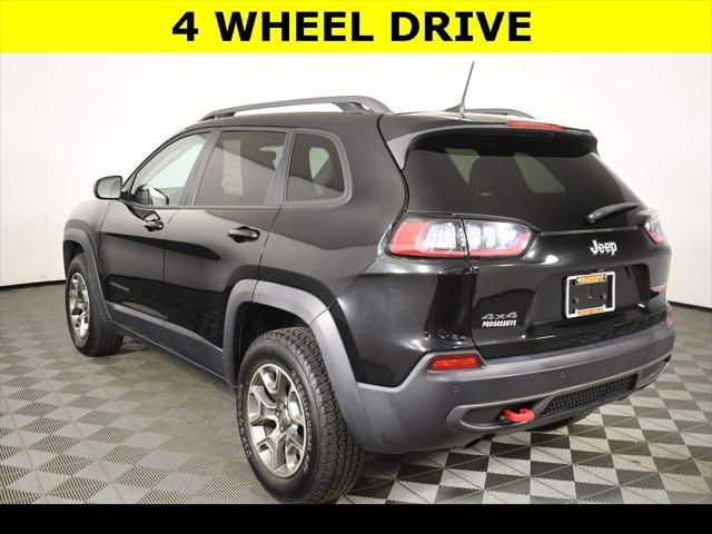 used 2021 Jeep Cherokee car, priced at $22,745