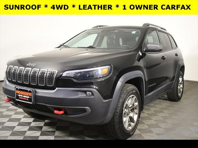 used 2021 Jeep Cherokee car, priced at $22,745