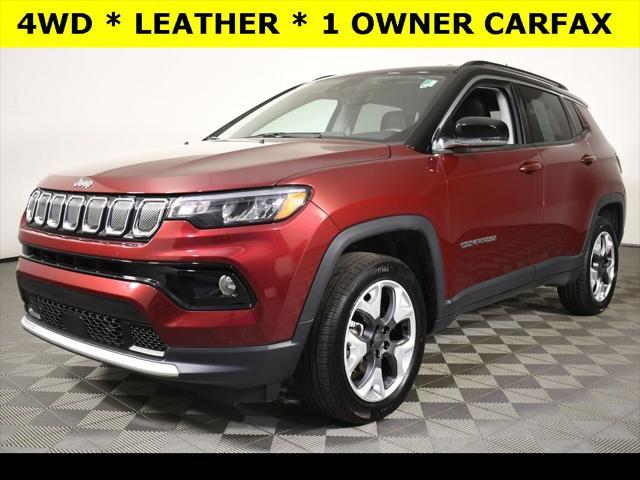 used 2022 Jeep Compass car, priced at $22,655