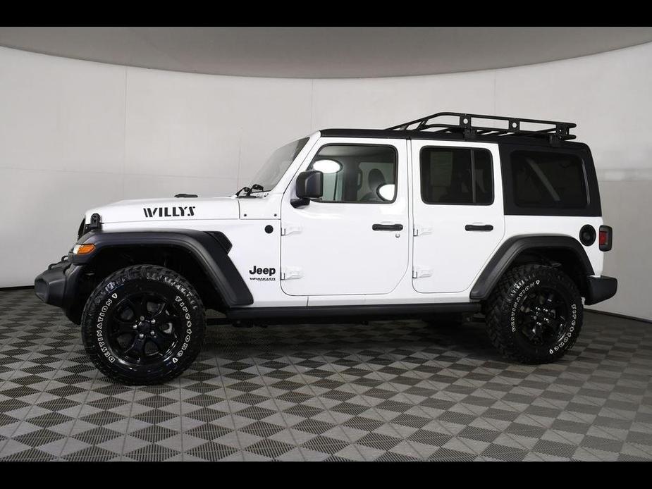 used 2020 Jeep Wrangler Unlimited car, priced at $33,066