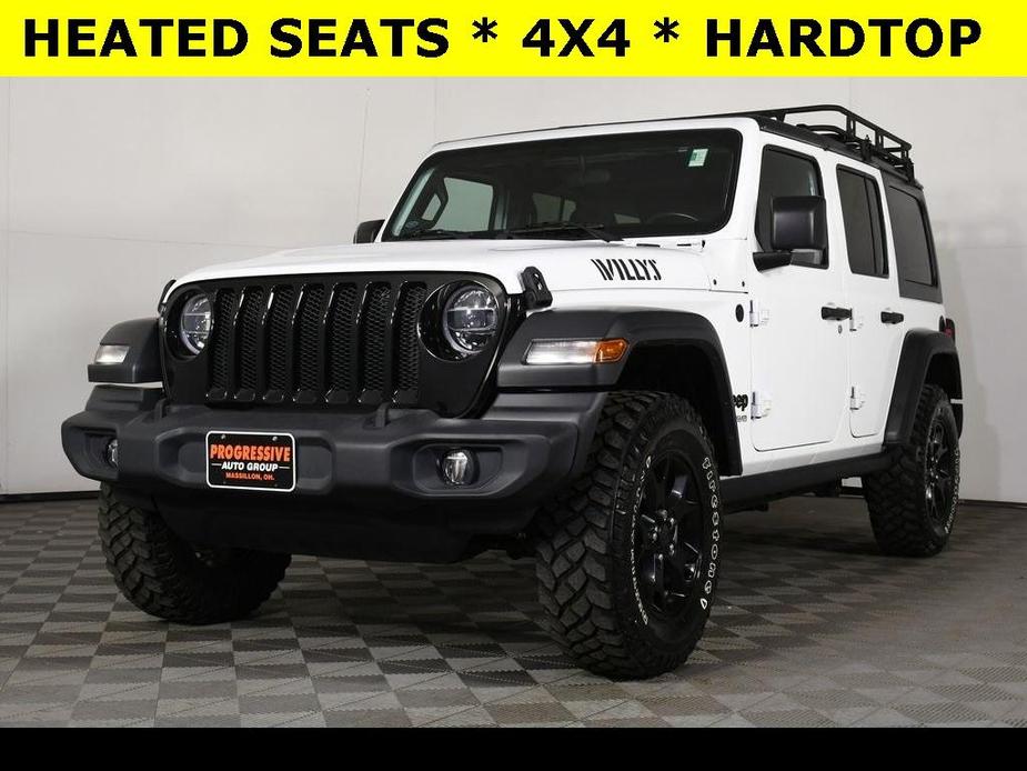 used 2020 Jeep Wrangler Unlimited car, priced at $32,734