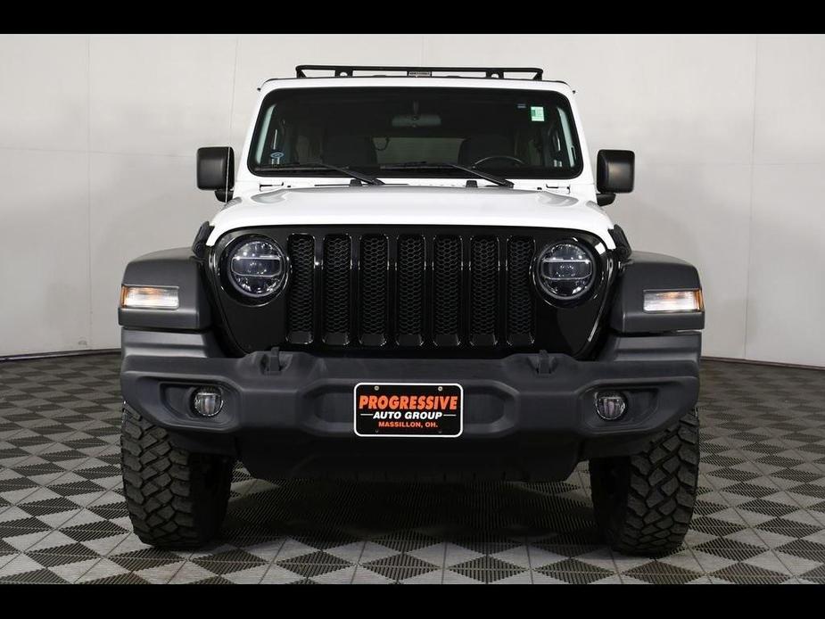 used 2020 Jeep Wrangler Unlimited car, priced at $33,066