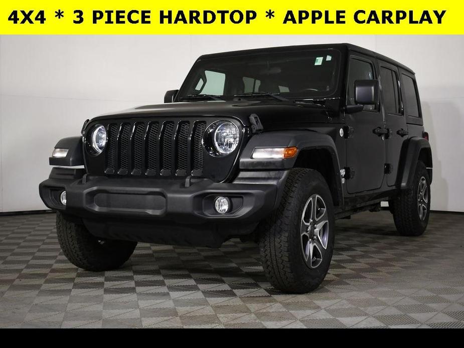 used 2020 Jeep Wrangler Unlimited car, priced at $28,300