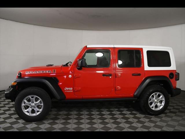 used 2021 Jeep Wrangler Unlimited car, priced at $30,575