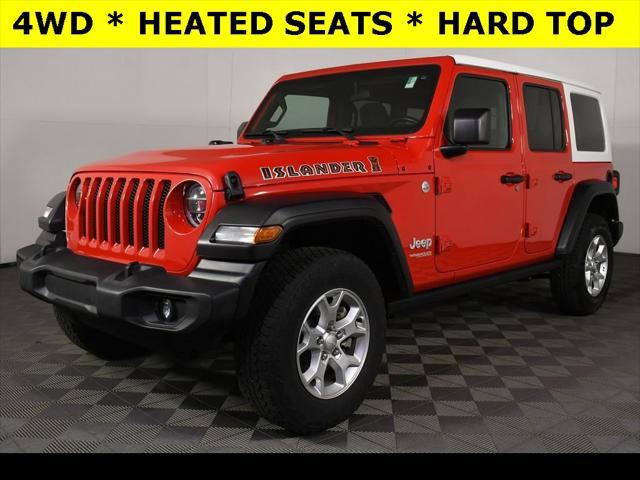 used 2021 Jeep Wrangler Unlimited car, priced at $30,575