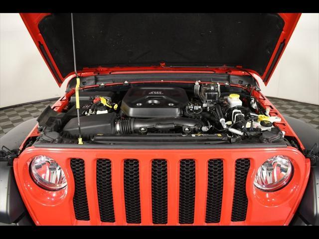 used 2021 Jeep Wrangler Unlimited car, priced at $27,847