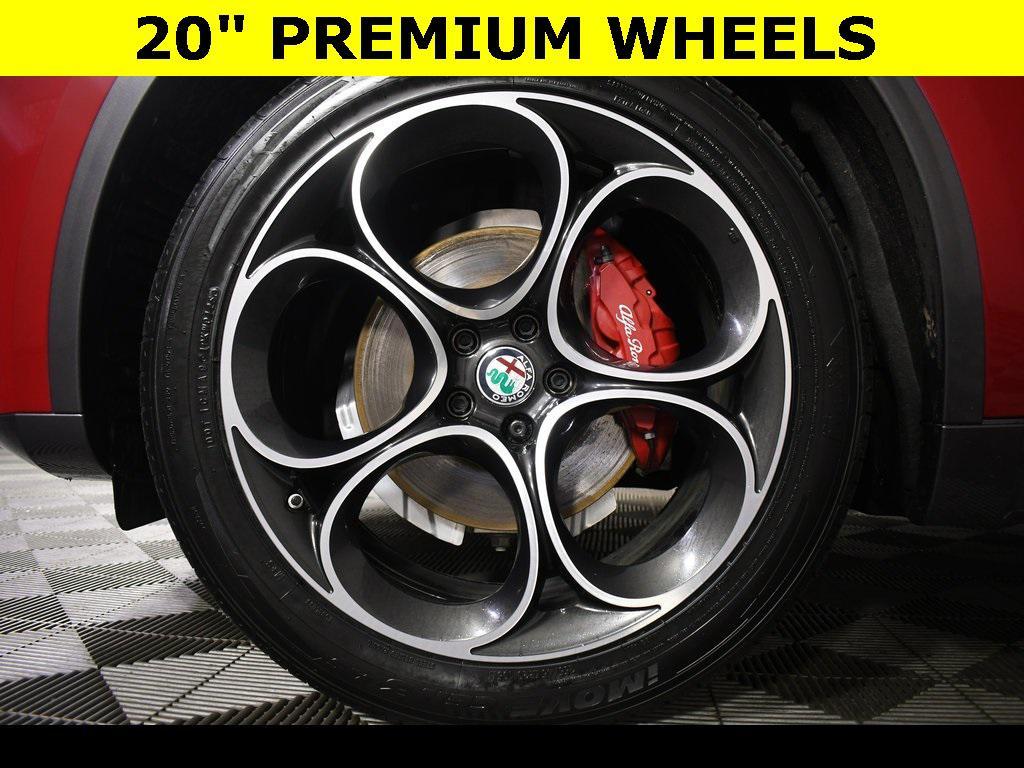 used 2022 Alfa Romeo Stelvio car, priced at $25,000