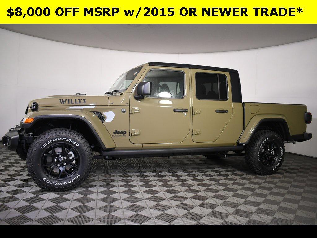 new 2025 Jeep Gladiator car, priced at $45,635
