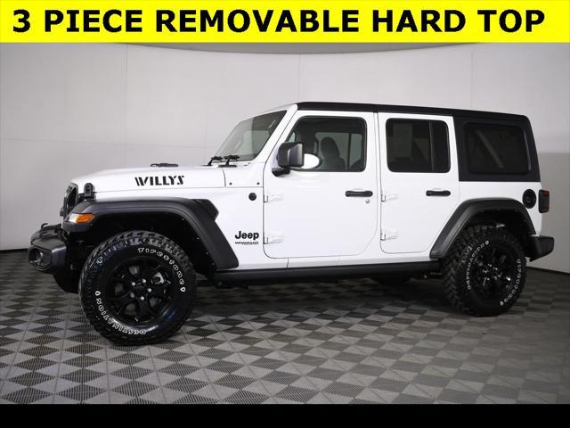 used 2021 Jeep Wrangler car, priced at $31,818