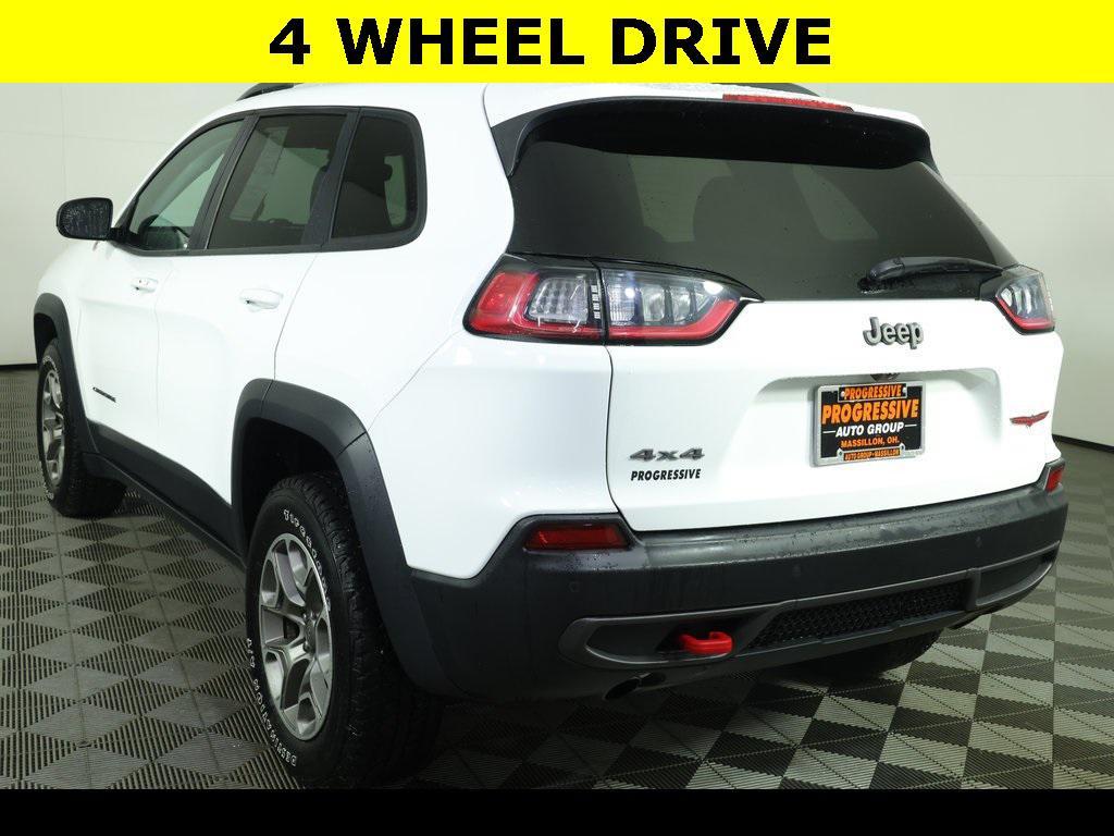 used 2021 Jeep Cherokee car, priced at $21,763