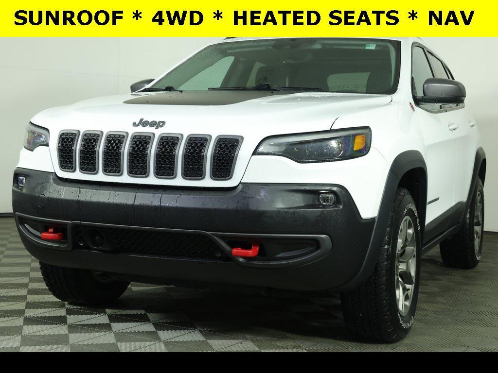 used 2021 Jeep Cherokee car, priced at $21,763