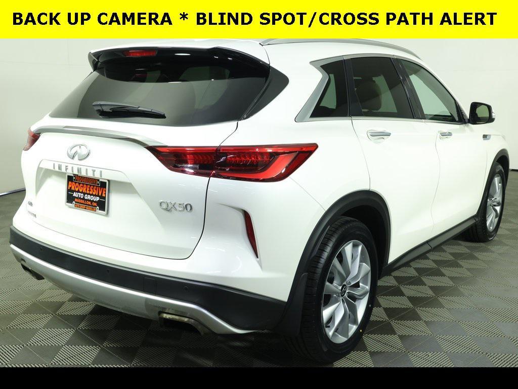 used 2021 INFINITI QX50 car, priced at $24,355