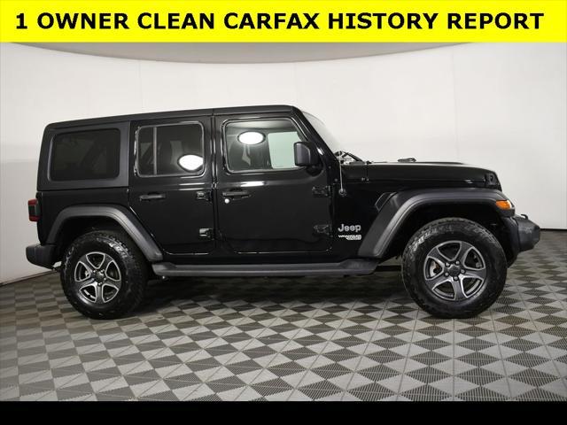 used 2021 Jeep Wrangler Unlimited car, priced at $28,999