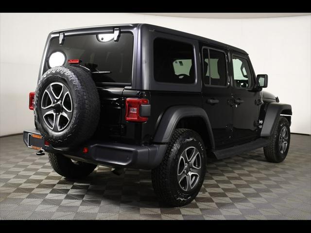 used 2021 Jeep Wrangler Unlimited car, priced at $28,999