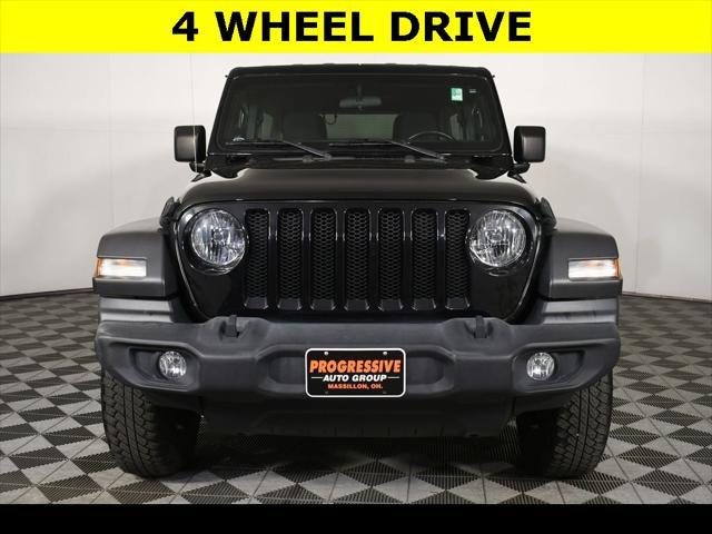 used 2021 Jeep Wrangler Unlimited car, priced at $28,999