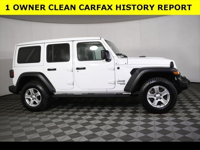 used 2020 Jeep Wrangler Unlimited car, priced at $31,229