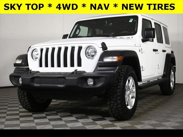 used 2020 Jeep Wrangler Unlimited car, priced at $31,229