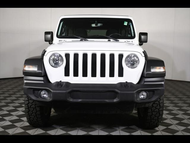 used 2020 Jeep Wrangler Unlimited car, priced at $31,229