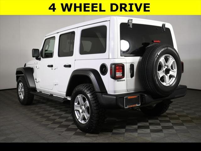 used 2020 Jeep Wrangler Unlimited car, priced at $31,229