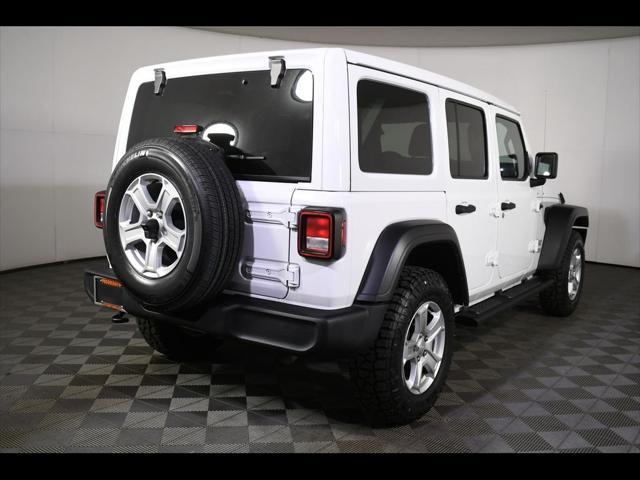 used 2020 Jeep Wrangler Unlimited car, priced at $31,229