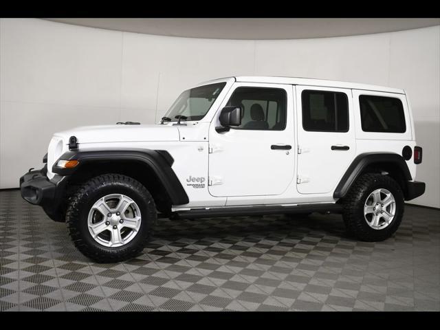 used 2020 Jeep Wrangler Unlimited car, priced at $31,229