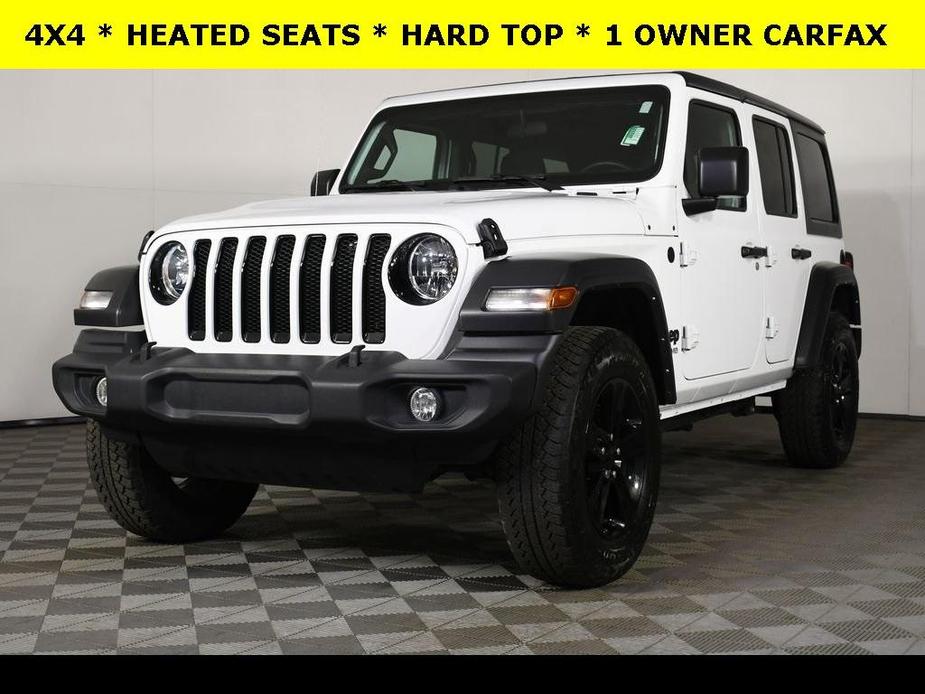 used 2021 Jeep Wrangler Unlimited car, priced at $31,489