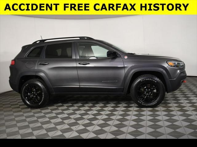 used 2022 Jeep Cherokee car, priced at $28,999