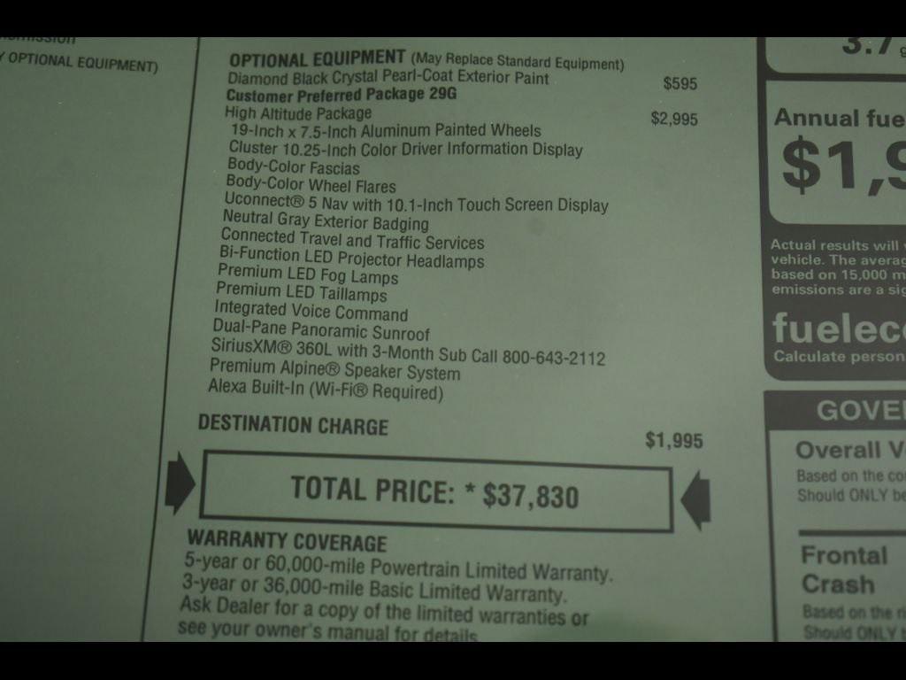 new 2025 Jeep Compass car, priced at $28,999
