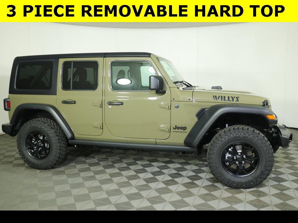 new 2025 Jeep Wrangler car, priced at $45,999