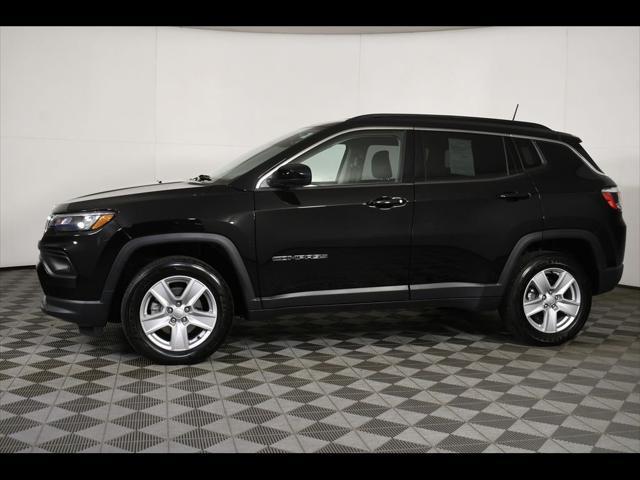 used 2022 Jeep Compass car, priced at $21,479