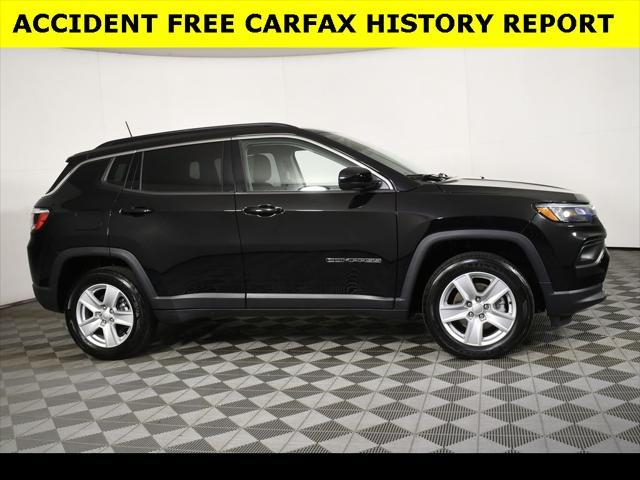 used 2022 Jeep Compass car, priced at $21,479