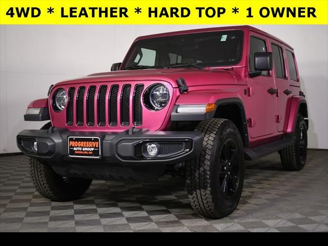 used 2021 Jeep Wrangler Unlimited car, priced at $39,200