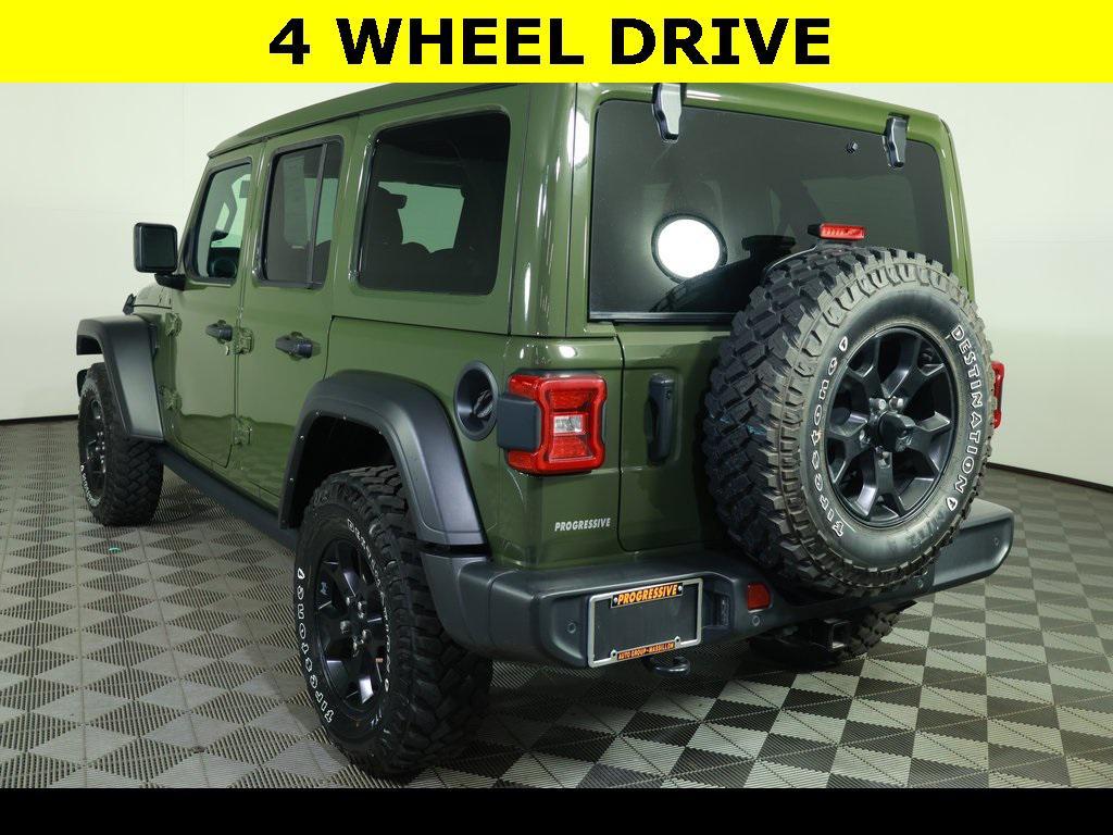 used 2022 Jeep Wrangler car, priced at $36,988