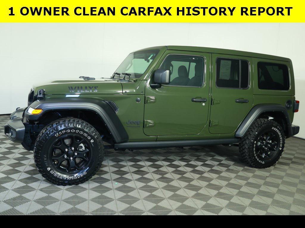 used 2022 Jeep Wrangler car, priced at $36,988