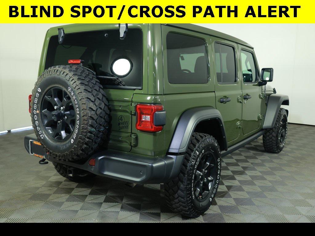 used 2022 Jeep Wrangler car, priced at $36,988
