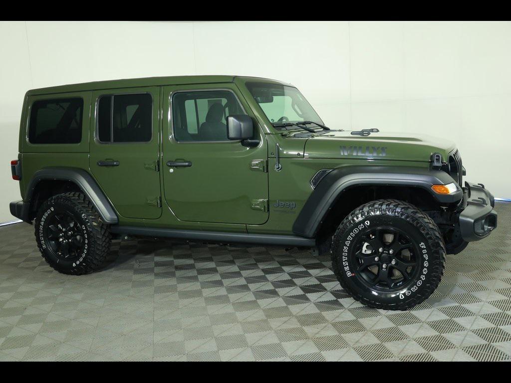 used 2022 Jeep Wrangler car, priced at $36,988