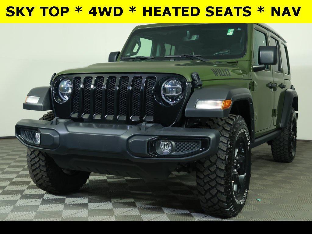 used 2022 Jeep Wrangler car, priced at $36,988