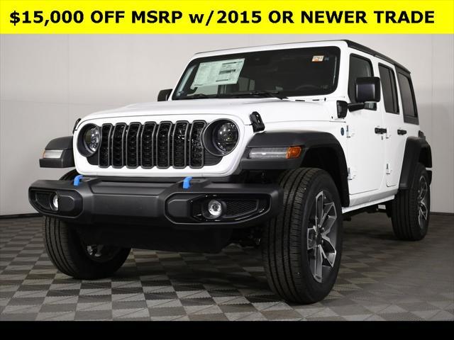 new 2024 Jeep Wrangler 4xe car, priced at $45,340