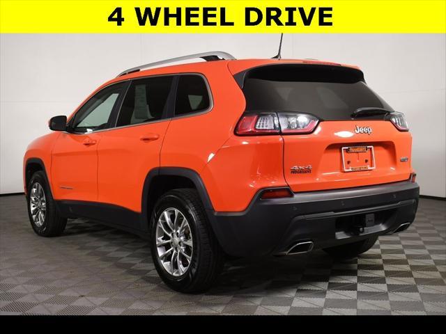 used 2021 Jeep Cherokee car, priced at $22,789