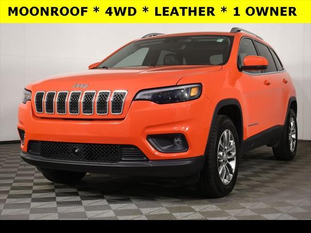 used 2021 Jeep Cherokee car, priced at $22,789