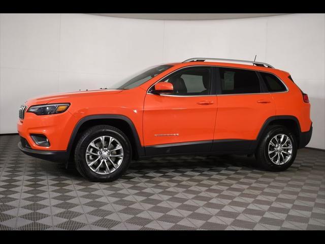 used 2021 Jeep Cherokee car, priced at $22,789