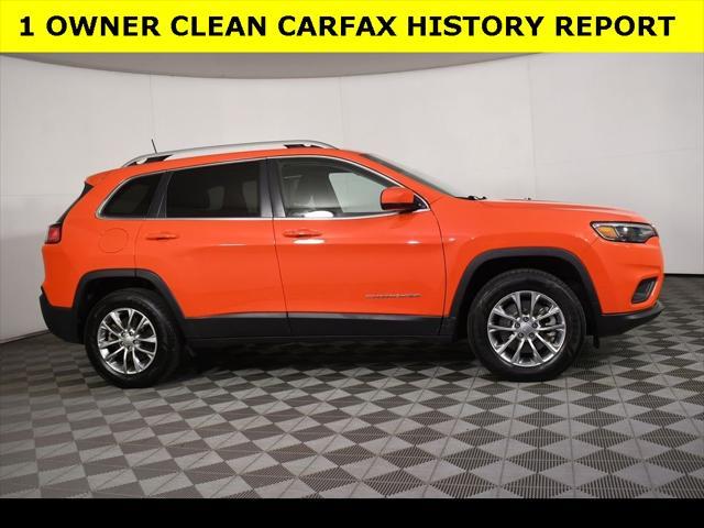 used 2021 Jeep Cherokee car, priced at $22,789