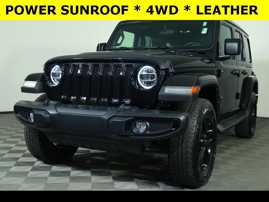 used 2021 Jeep Wrangler Unlimited car, priced at $31,800