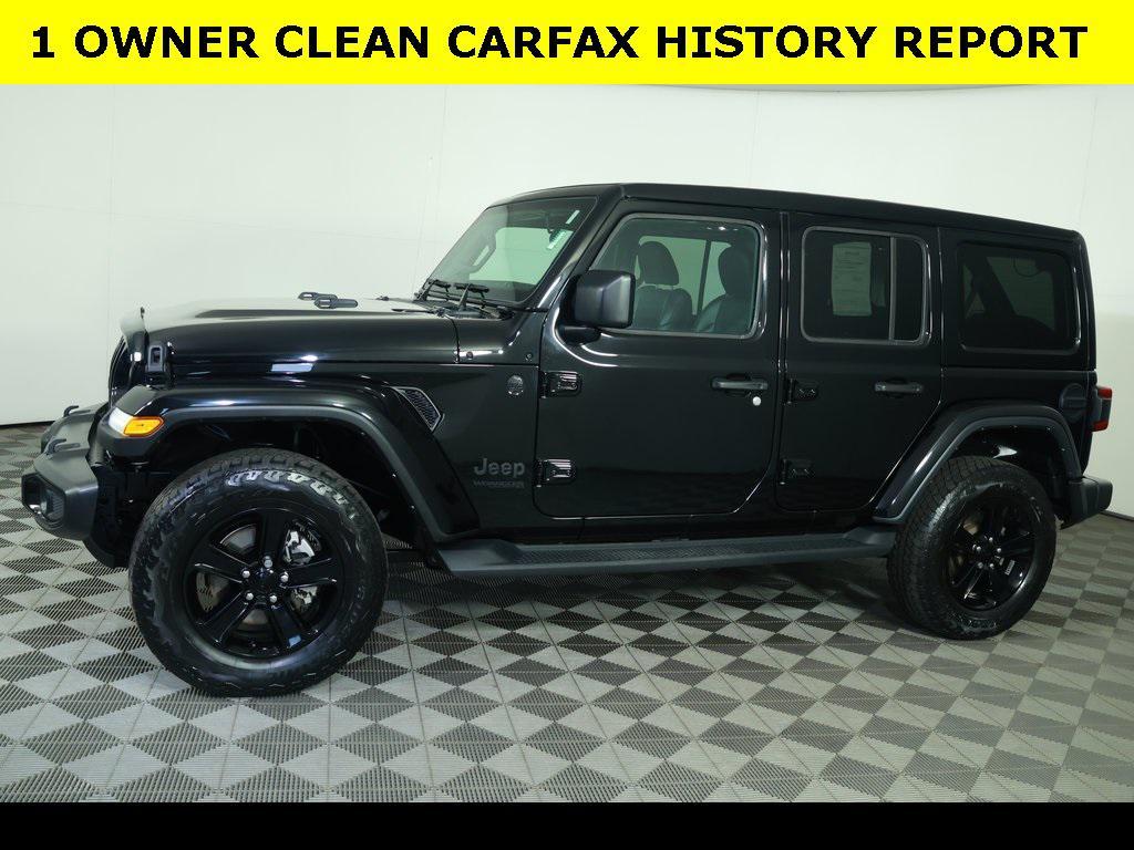 used 2021 Jeep Wrangler Unlimited car, priced at $36,025