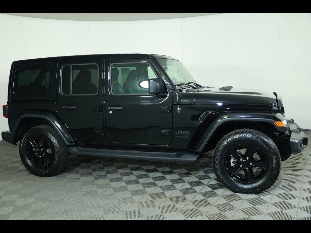 used 2021 Jeep Wrangler Unlimited car, priced at $36,025