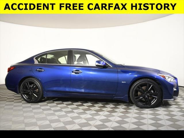 used 2019 INFINITI Q50 car, priced at $20,000