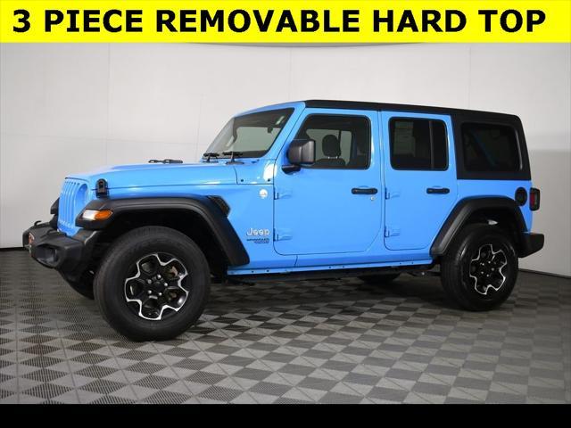 used 2021 Jeep Wrangler Unlimited car, priced at $30,999